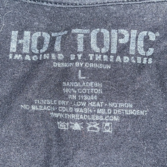 Grim Reaper Loves Cats T-Shirt By Obinsun size Large - Picture 4 of 4